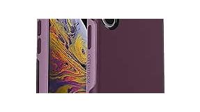 OTTERBOX SYMMETRY SERIES Case for iPhone Xs & iPhone X - Retail Packaging - TONIC VIOLET (WINTER BLOOM/LAVENDER MIST)
