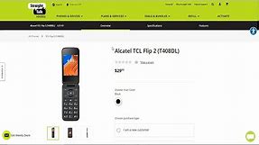 Alcatel TCL Flip 2 (T408DL) | Straight Talk