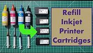 Refill Inkjet Printer Cartridges