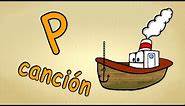 aprender español para niños - La letra P -como aprender hablar español