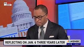 Internet mocks MSNBC host's 'fake tears' during Jan 6 anniversary interview