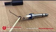 How To Solder An Audio Cable To An Audio Jack (Fix - Repair Headphone Jack)