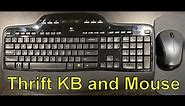 Logitech Unifying MK700 Keyboard and M340 Mouse