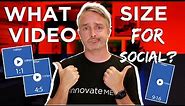 Social Media VIDEO SIZES & RATIOS (Video Size Guide for 2024)