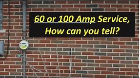 Unveiling the Mystery: Is your house equipped with 60-amp or 100-amp service?