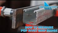 How to Measure Material Thickness For Rivet Installation | Rivets 101