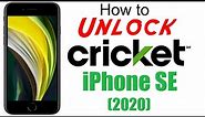 How to Unlock Cricket iPhone SE 2 (2020) - Use in USA and Worldwide!