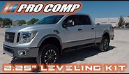 Pro Comp 64170 2.25" Leveling Kit Installed On A 2017 Nissan Titan XD