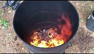 The fastest and easiest way to burn large tree stumps (and small). *updated*