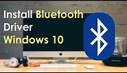 How to install bluetooth on windows 10