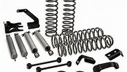 Rough Country Jeep Wrangler 4-Inch Suspension Lift Kit with Shocks 68130 (07-18 Jeep Wrangler JK 4-Door) - Free Shipping
