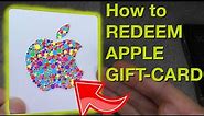 How Redeem an Apple iTunes Gift-card on iPhone (How to instructions)