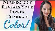 Numerology Reveals Your POWER Color | What Colors Best For You & Main Chakra Based On Your Birthday