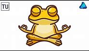 Frog :) Vector Illustration in Affinity Designer