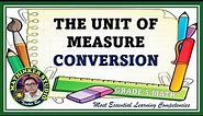 Math 5 Volume and Unit of Measure and Conversion