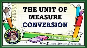 Math 5 Volume and Unit of Measure and Conversion