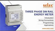 Selec EM4M Multifunction Energy Meter: Wiring, Programming, Applications