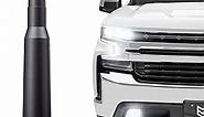 RONIN FACTORY Bullet Antenna Chevy Silverado & GMC Sierra Trucks - 50 Cal Truck Antenna Accessories - Anti Theft - Carwash Safe - Short Replacement Antenna