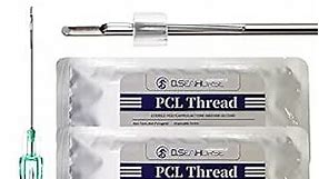 Pcl Cog Thread For Face Lift/Whole body Lift Cog Thread/Pcl Thread Lift 60MM L Blunt(Pcl cog 4D L 21G 60mm) (10 pieces per pack)