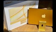 💛 YELLOW iMac M3 Unboxing 🤩