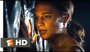 Tomb Raider (2018) - Collapsing Floor Trap Scene (6/10) | Movieclips