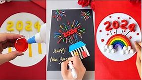 HAPPY NEW YEAR CRAFT IDEAS || School Craft Idea || DIY Origami Craft || Paper mini gift idea