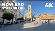 [4K] Novi Sad - Serbia, 2022 - Walking tour