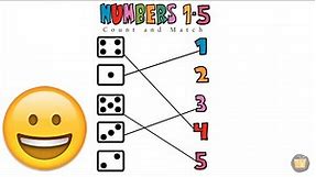 Worksheet for toddlers (Count and Match) | Numbers 1 to 5 | Coko kids