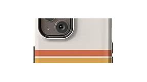 Casely iPhone 15 Pro Case | Totally Groovy | Rainbow Stripes Color Block Case | Essential Case | Compatible with MagSafe