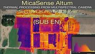 Agisoft Metashape, Photoscan - Thermal imagery processing from Multispectral Camera (SUB EN)