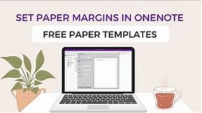 *FREE* Template: How to Insert A4 Paper Sizes Into OneNote (Windows Only)