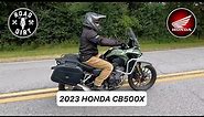Road Dirt Review: 2023 Honda CB500X Adventure Motorcycle!