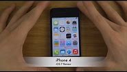 iPhone 4 - iOS 7 Review