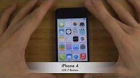 iPhone 4 - iOS 7 Review