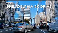 Philadelphia 4K Driving Tour | Drive Through Downtown Philly