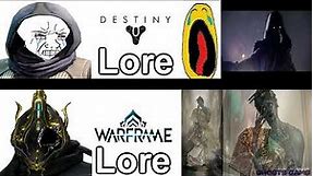 Warframe lore V.s. Destiny Lore