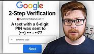 Hackers Bypass Google Two-Factor Authentication (2FA) SMS