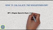 The Ultimate Guide to Calculate HORSE-POWER (hp) of Car Engine