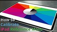 Patterns™ Tutorial: Calibrating iPad Reference Mode