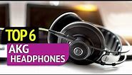 TOP 6: AKG headphones