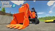 Farming Simulator 22 - HITACHI 8000 EX The Biggest Mining Excavator