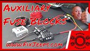 Install an Auxiliary Fuse Block Constant Hot and Switched #auxiliaryfuseblock