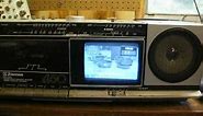 Emerson portable B&W TV / boombox