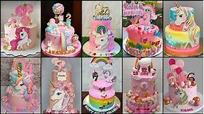 Unicorn Theme Birthday Cake Ideas For Kids 2023/Birthday Cake/Unicorn Cake Design/Kids Birthday Cake