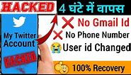 How To Recover Hacked Twitter Account 2022 || Twitter Account Hacked How To Fix || Twitter Hacked