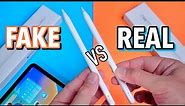 FAKE VS REAL Apple Pencil 2 - Perfect Clone - Buyers Beware!