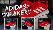Adidas Red Sneakers Shoes (Unboxing)
