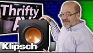 Klipsch R-12SW Subwoofer Features, 20Hz Test, & "Twister"