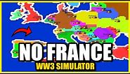 WW3 but France does not exist... (World War Simulator)