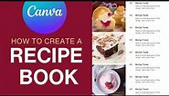How to Create a Recipe eBook with Canva